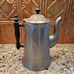 Antique 1902 Metal Ware Coffee Pot